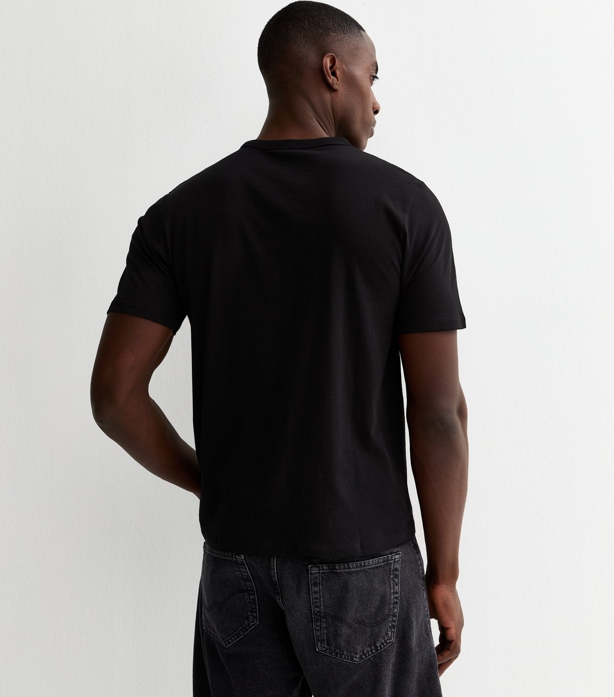 jack & jones Men's Black Archive Regular Short Sleeve T-Shirt Jack & Jones New Look - 4