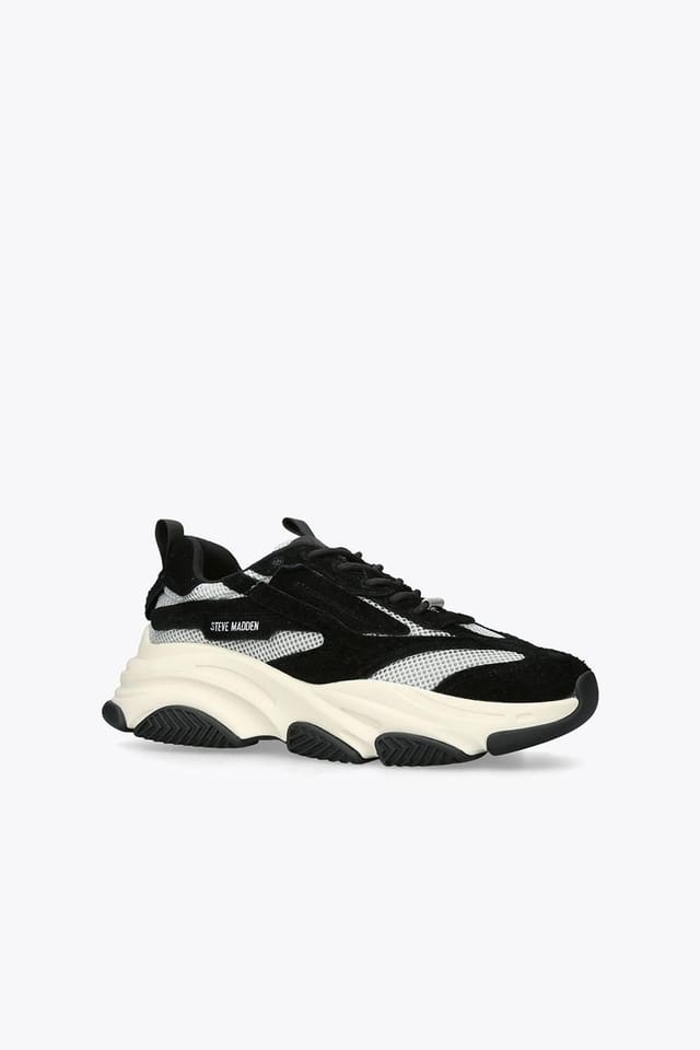 Steve Madden STEVE MADDEN Men's 'Possess Black White' Trainers - 2