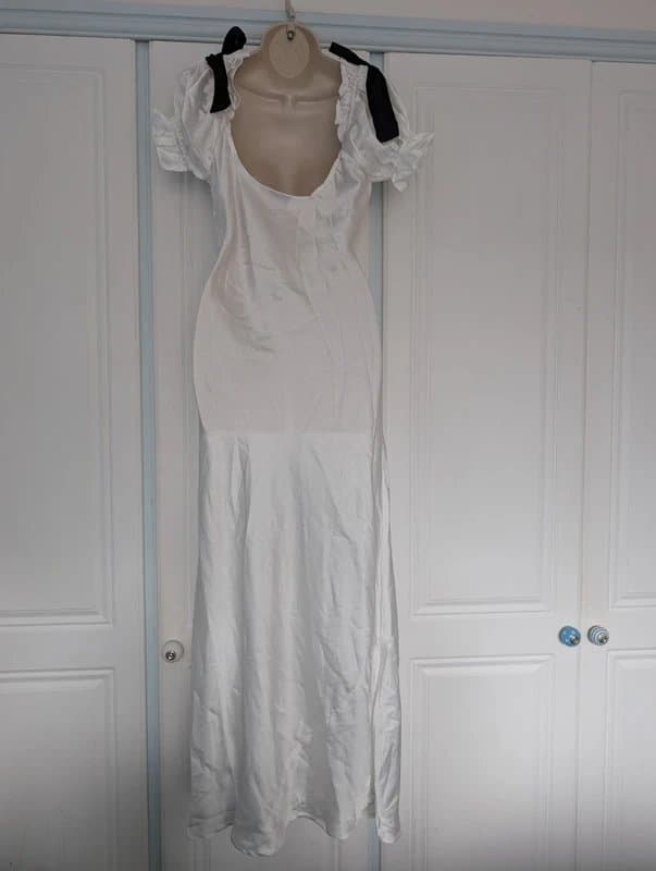 ASOS ASOS midi satin tea dress size 10