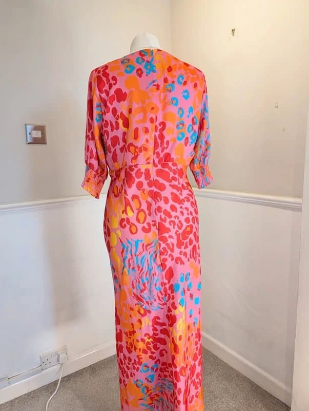 Never Fully Dressed Never fully dressed 'Mika' Multi-colored Leopard Print Event Dress
