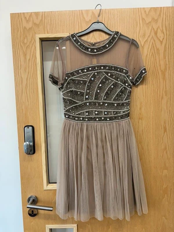 no tag Embellished Dress with stars