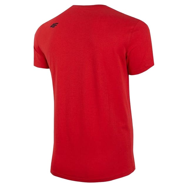 4F 4F Men's H4Z22 T-Shirt in Red - 2