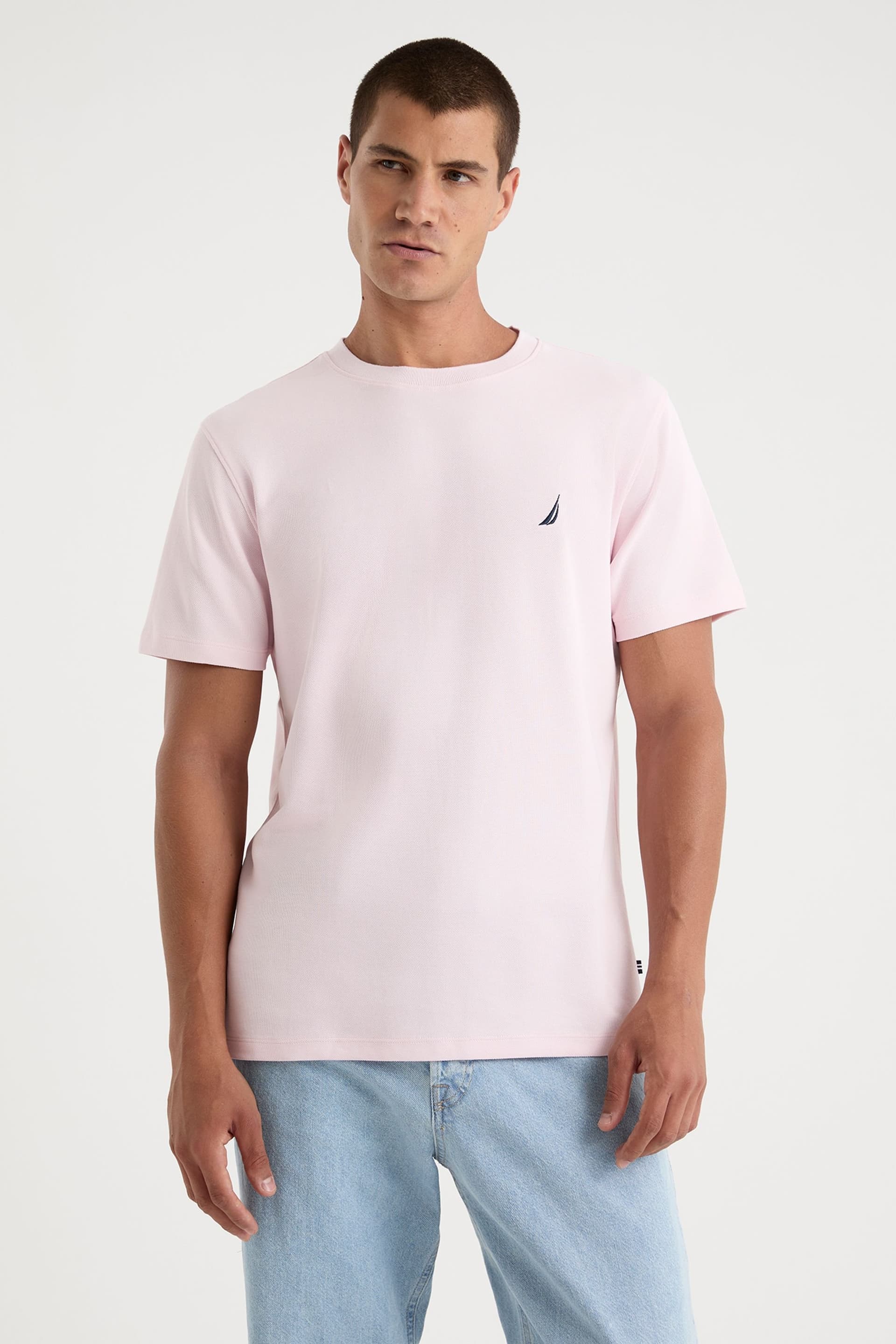 Nautica Nautica Men's Starboard T-Shirt in Pink