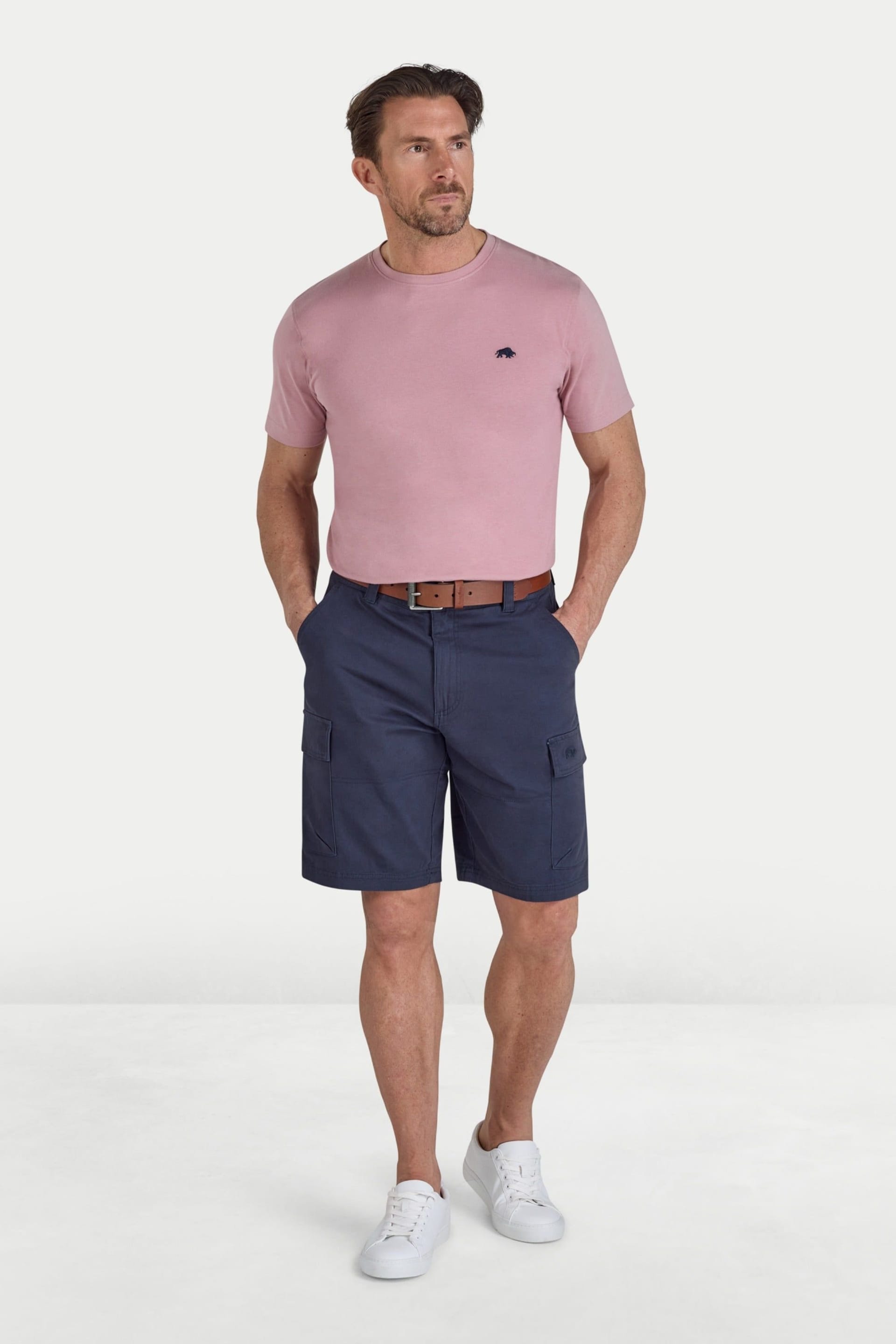 raging bull Raging Bull Men's Classic T-Shirt in Pink - 4