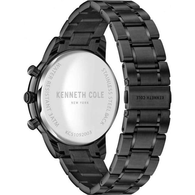 Kenneth Cole Kenneth Cole Men's KC51092003 Modern 50mm Quartz Watch in Black - 3