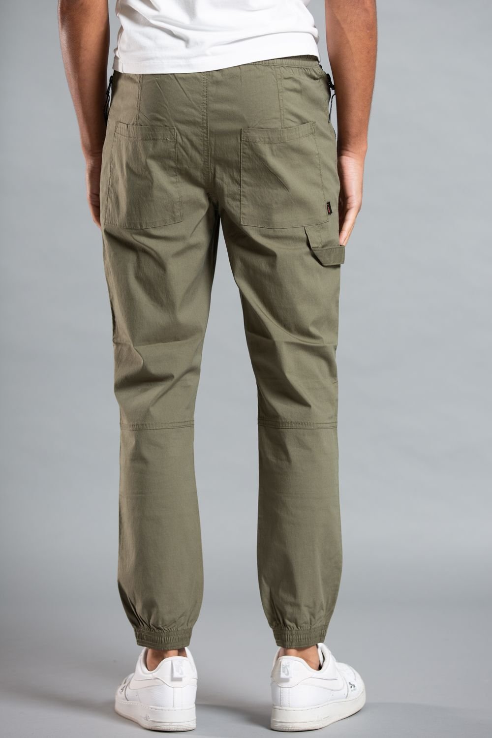 Tokyo Laundry Tokyo Laundry Men's Cotton Cargo Trousers in Khaki - 2