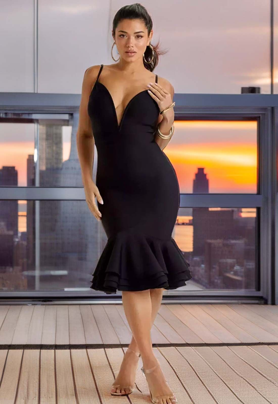 Little Black Dress Little Black Dress Women's LBD Collection Black Jadore Dress - 3