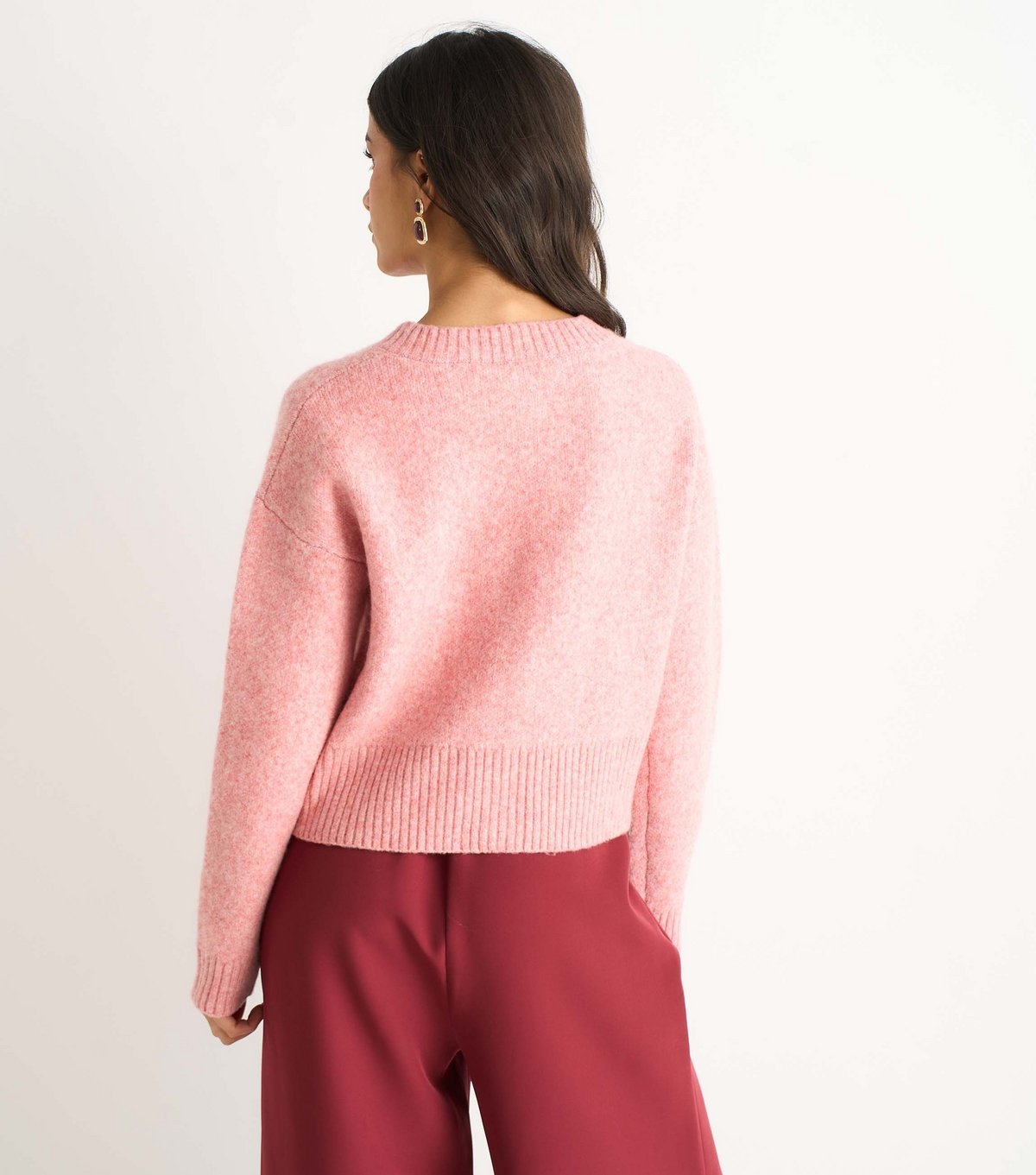 Gini London Women's Light Pink Long Sleeve Cardigan Gini London New Look - 4