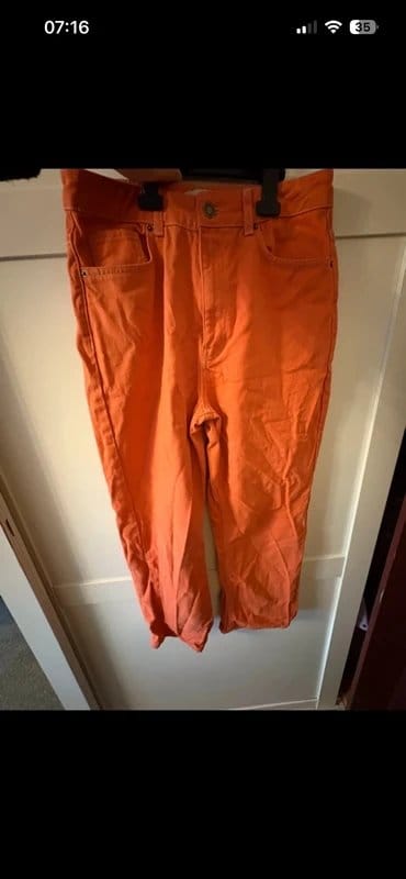 Never Fully Dressed Coral NFD jeans - 1