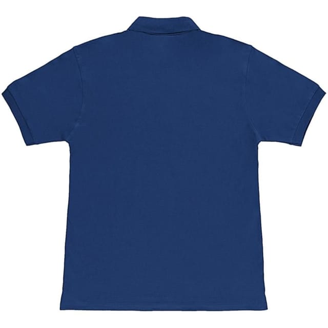 SG SG Men's Ring-Spun Cotton Short Sleeve Polo Shirt in Navy - 2
