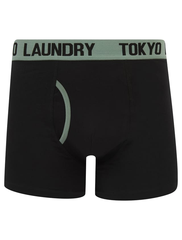 Tokyo Laundry Tokyo Laundry Men's Cotton 6-Pack Boxers in Black - 2