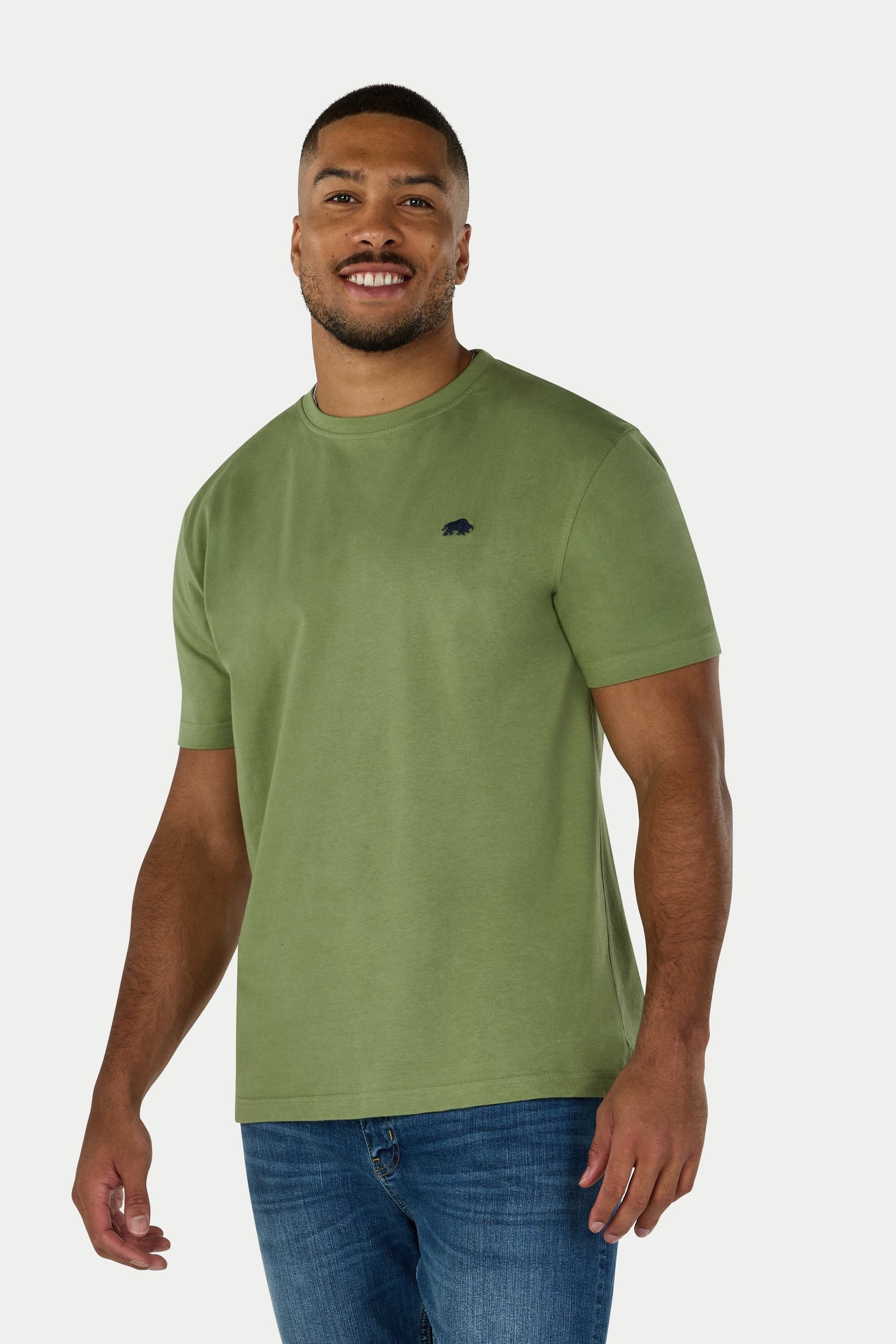 raging bull Raging Bull Men's Classic T-Shirt in Olive