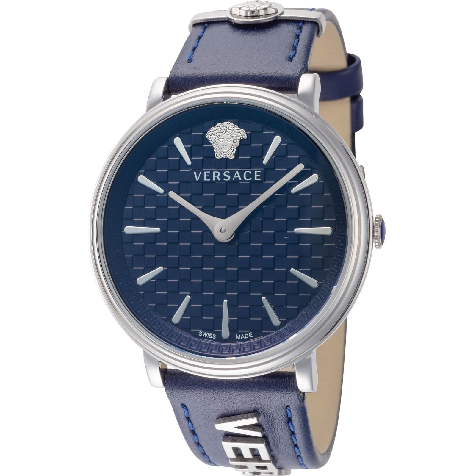 Versace Versace Women's VE8104222 V Circle 38mm Quartz Watch in Blue
