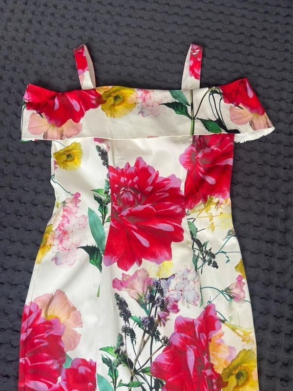 Coast Coast Floral Bardot Midi Dress