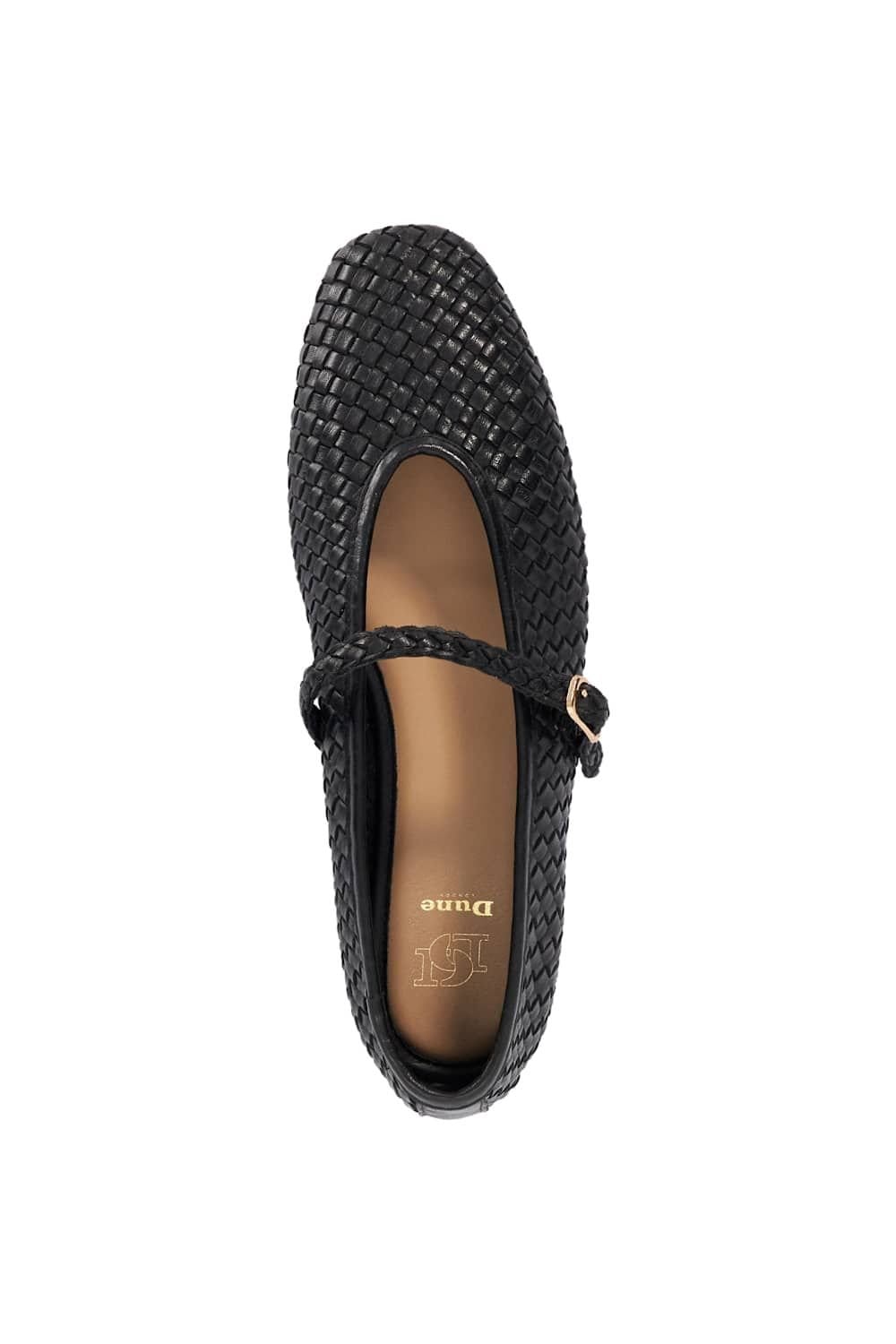 Dune London Dune London Women's 'Headliner' Leather Ballet Pumps in Black - 4
