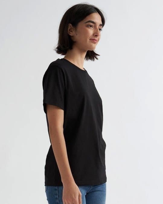 Alse Studio Alse Studio Men's 100% Premium BCI Cotton Men Crewneck Basic T-Shirt in Black - 4