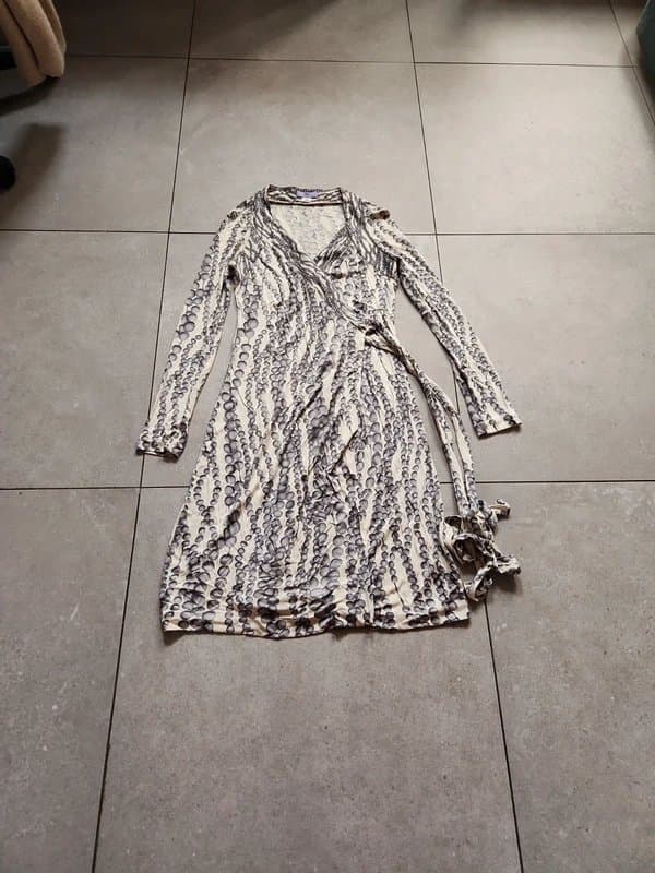 Flora Kung Flora Kung size10 Silk Wrap Dress