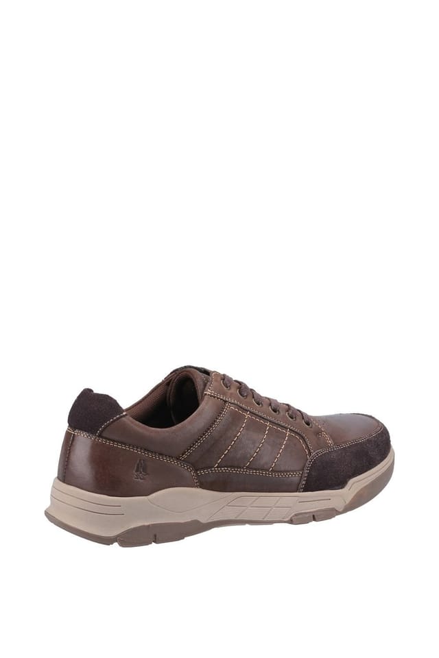 Hush Puppies Hush Puppies Men's 'Finley' Smooth Leather Lace Shoes in Dark Brown - 2