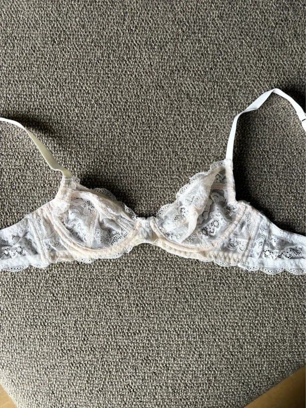 ASOS White and cream asos lace bra