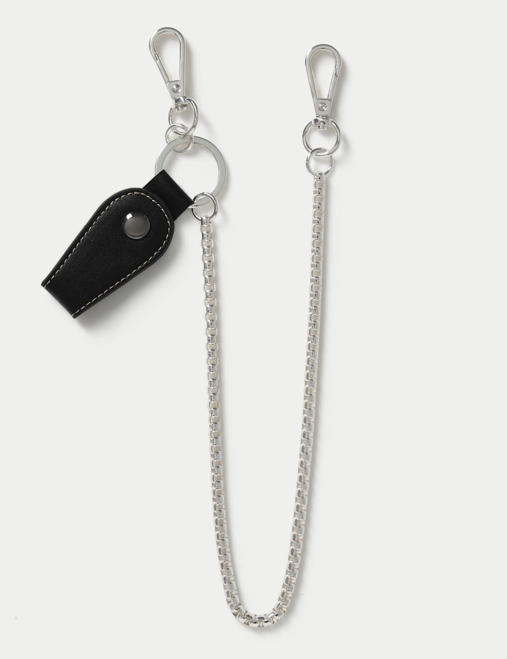 Marks & Spencer M&S Round Wallet Chain Silver
