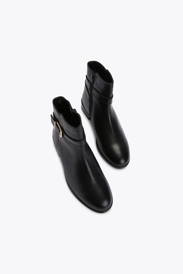 Carvela Carvela Women's 'Pienza Ankle Boot Wf' Leather Boots in Black - 2