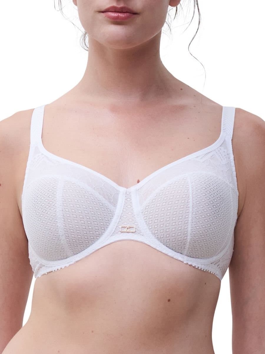 Chantelle Chantelle Women's Origins Covering Full Cup Bra in White