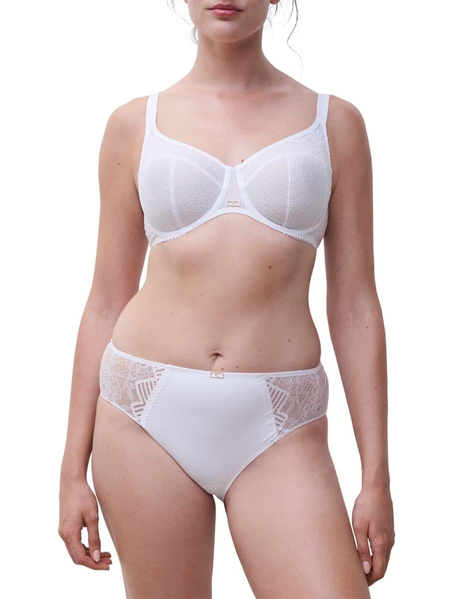 Chantelle Chantelle Women's Origins Covering Full Cup Bra in White - 4
