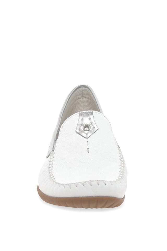 Gabor Gabor Women's 'California' Moccasins in White - 3