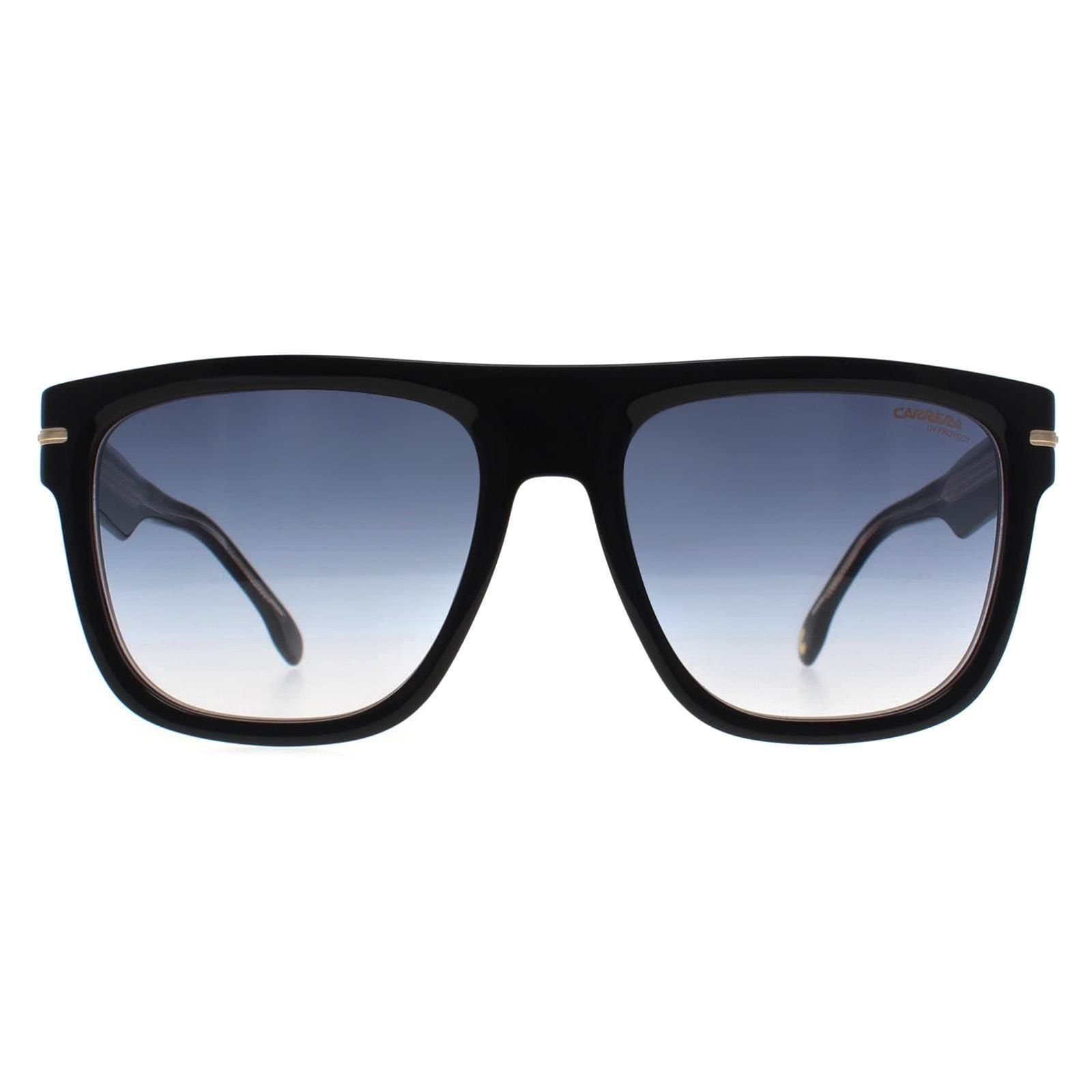 Carrera Carrera Men's Rectangle Black Gold Dark Blue Gradient 340/S