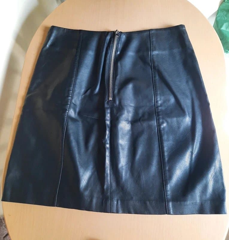 New Look Faux leather mini skirt