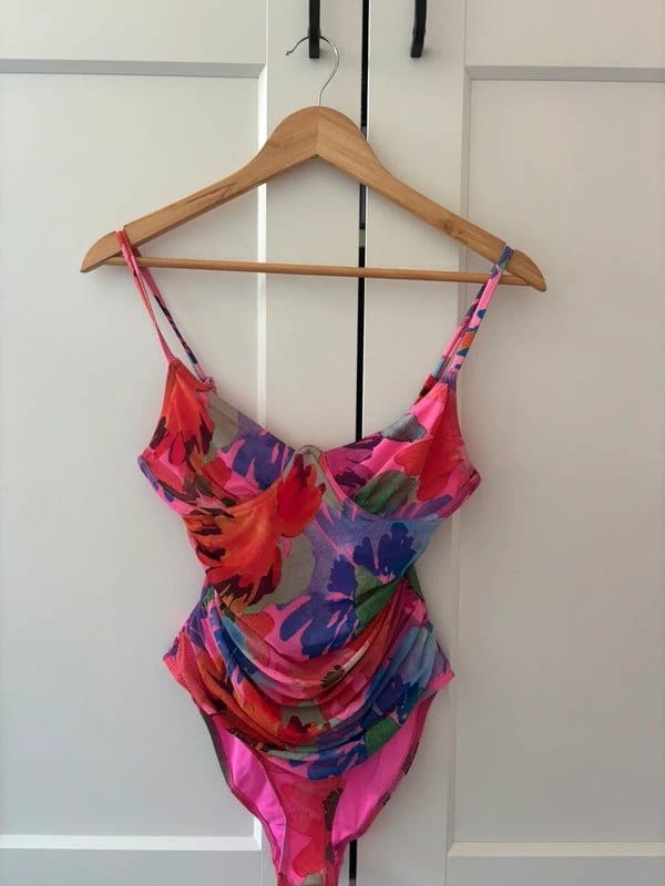 ASOS Design Floral swimsuit - 1