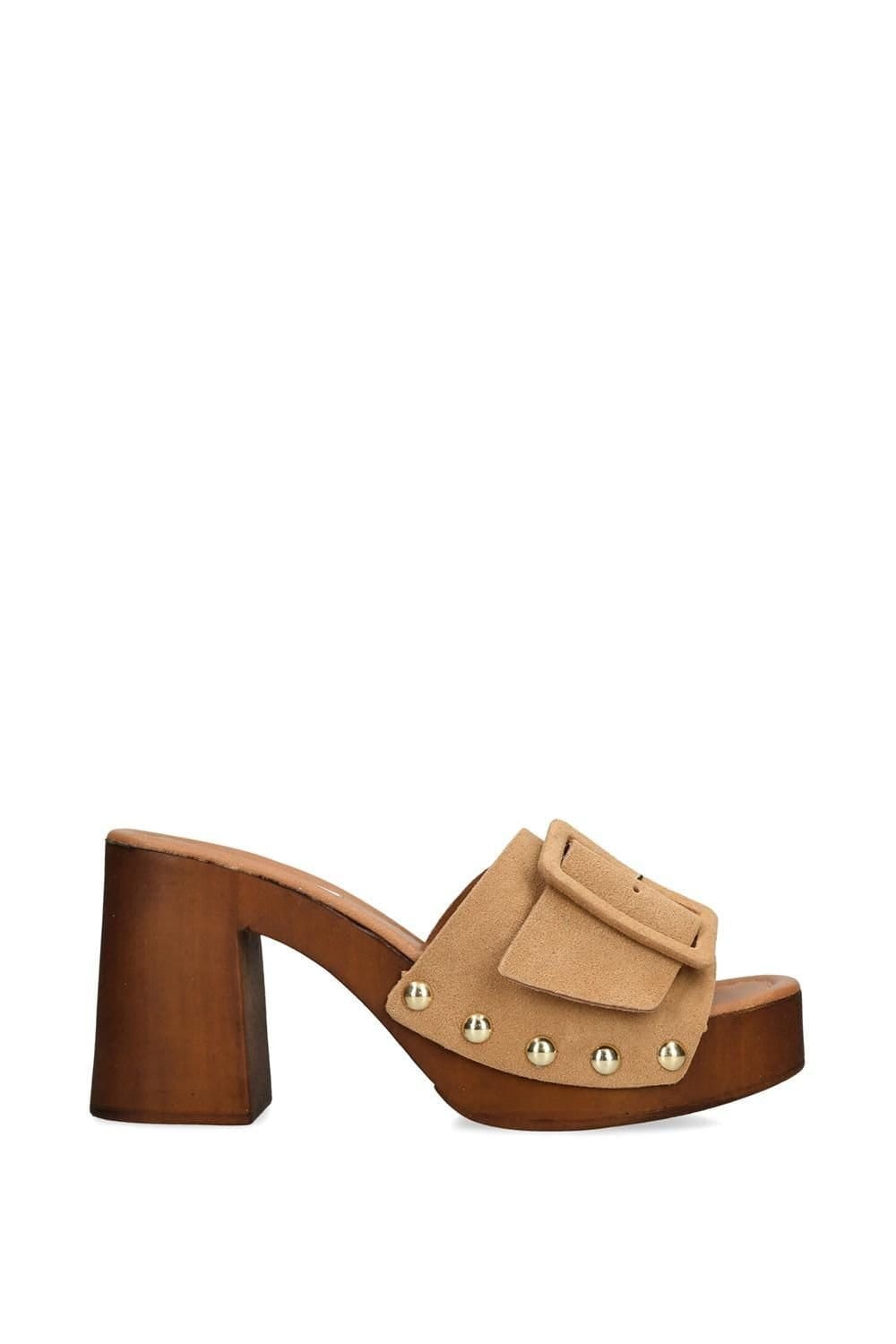 Steve Madden STEVE MADDEN Women's 'Marlena' Suede Sandals in Brown - 1
