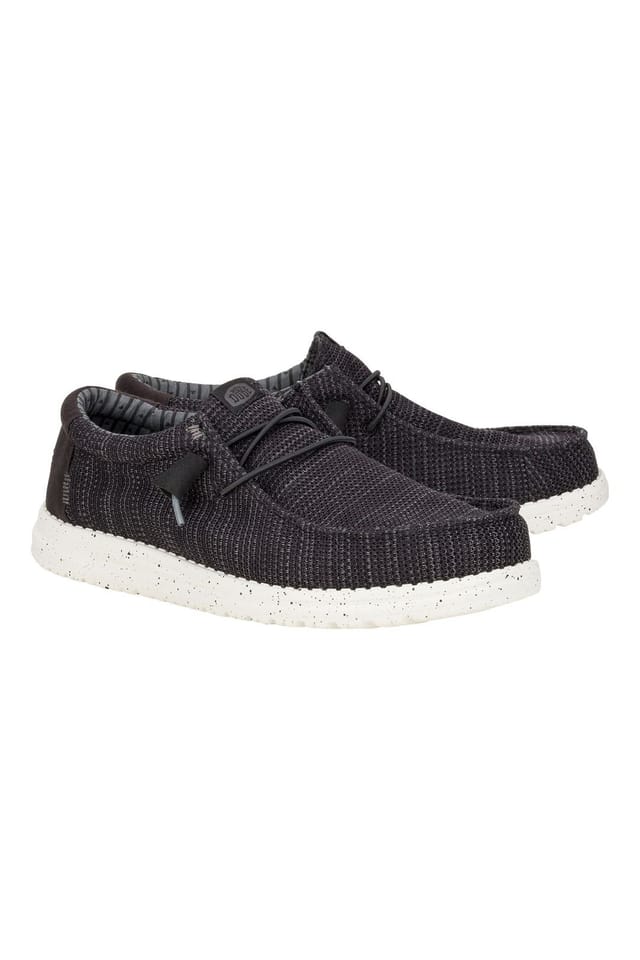 Hey Dude HEY DUDE Men's Wally Stretch Sox Black - 3