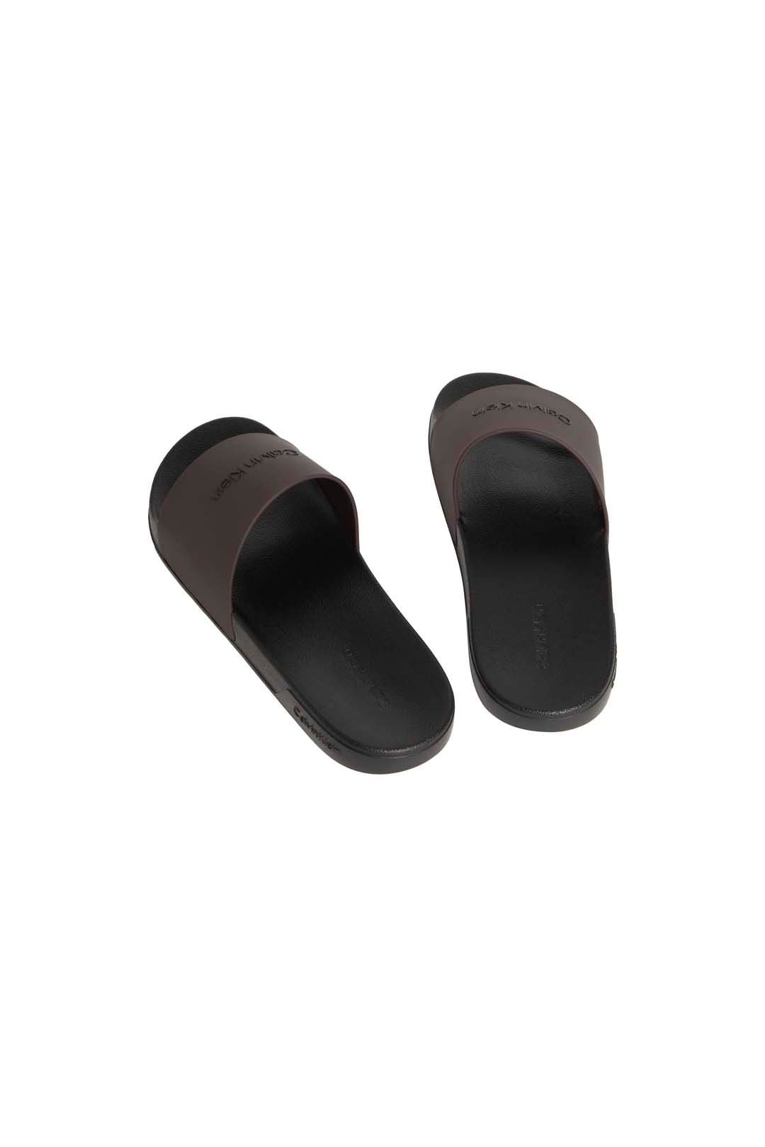 Calvin Klein Calvin Klein Men's Ess Slide Monobrand Cv Black/Bordeaux in Black - 3