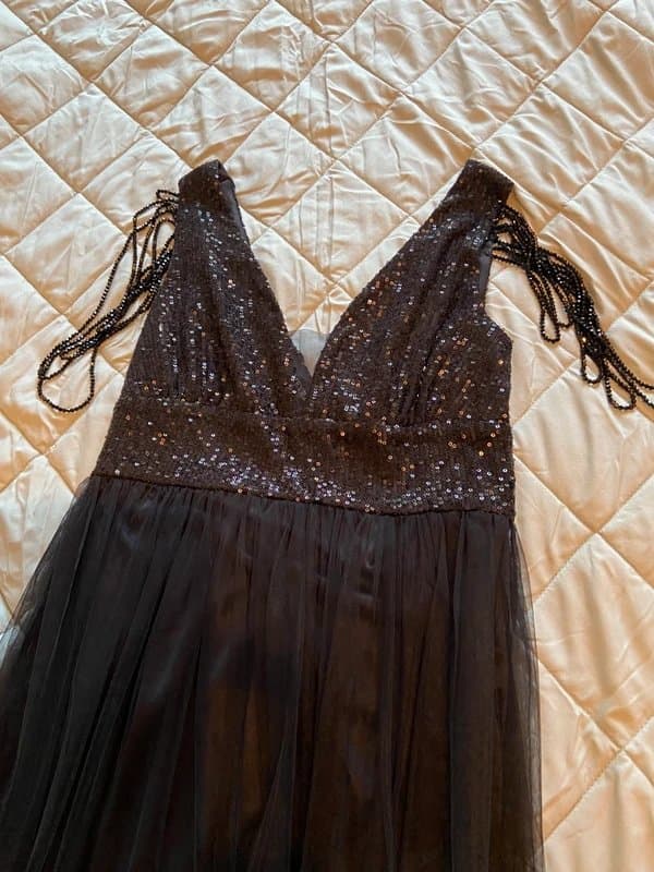 Shein Black occasion dress