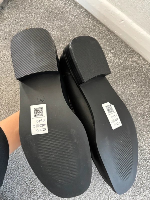 ASOS ASOS design black shoes loafers size 7 - 1