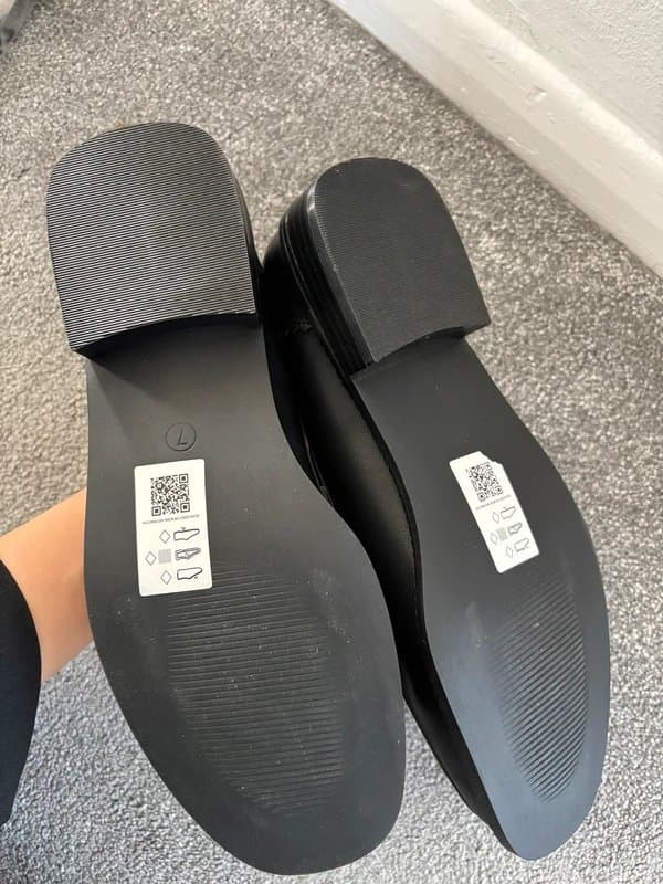 ASOS ASOS design black shoes loafers size 7