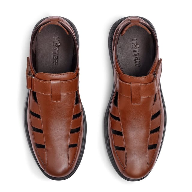 Hotter Hotter Men's 'Marlin' Shoes in Tan - 3