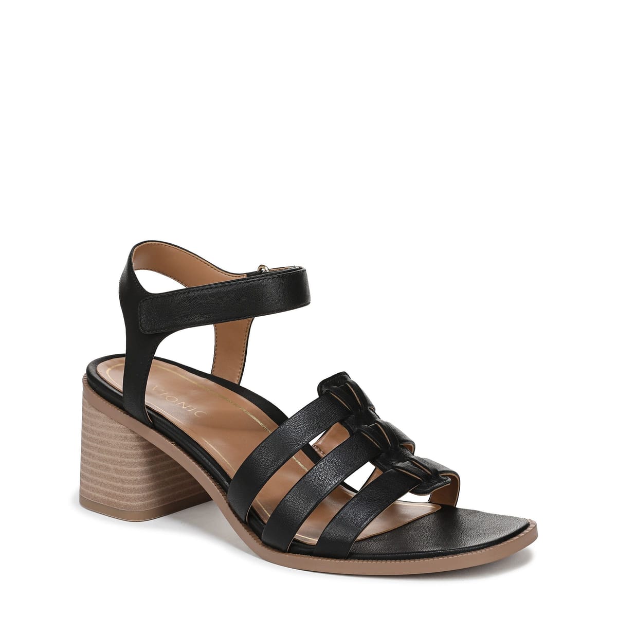 Vionic Vionic Women's Maisy Strappy Sandals in Black - 1
