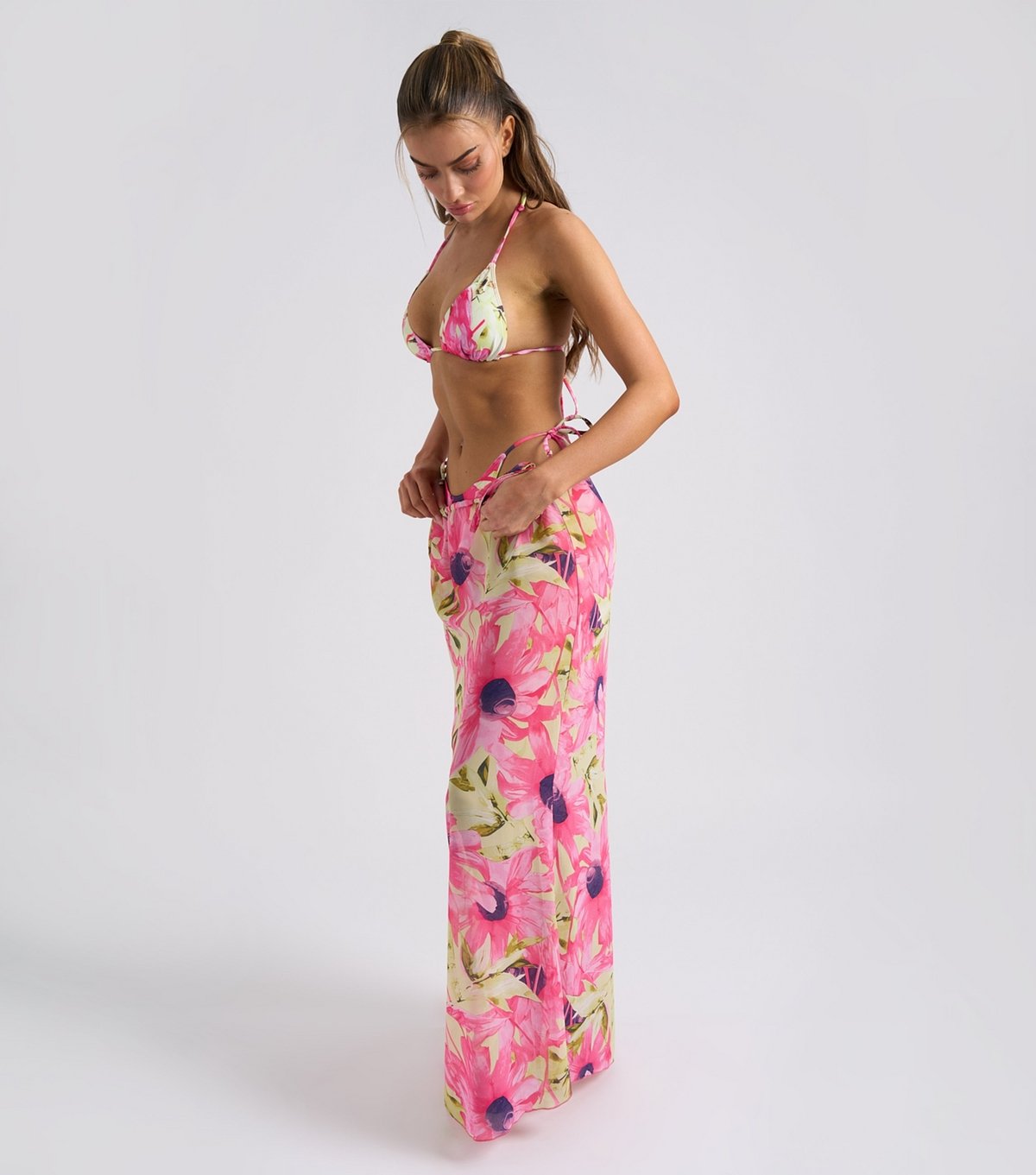 Urban Bliss Women's Floral Beach Maxi Skirt Urban Bliss New Look - 3