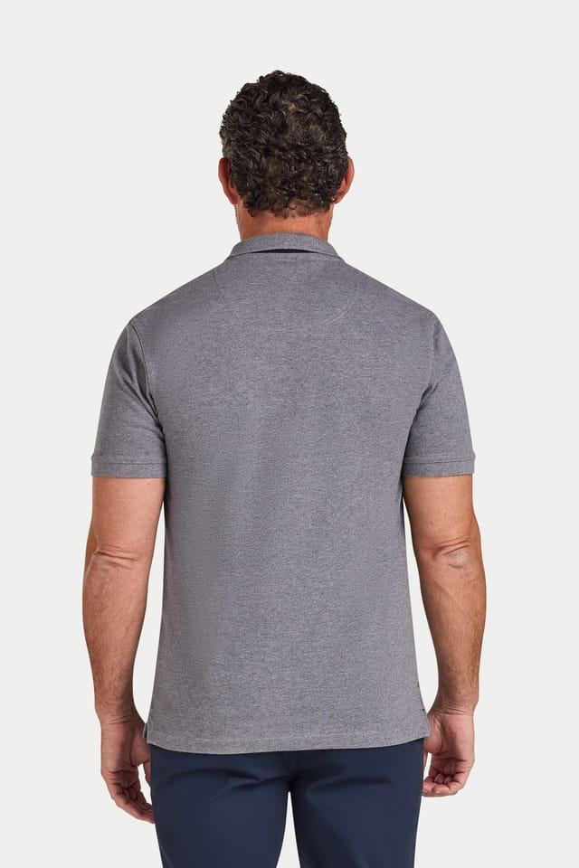 raging bull Raging Bull Men's Classic Polo in Grey - 2