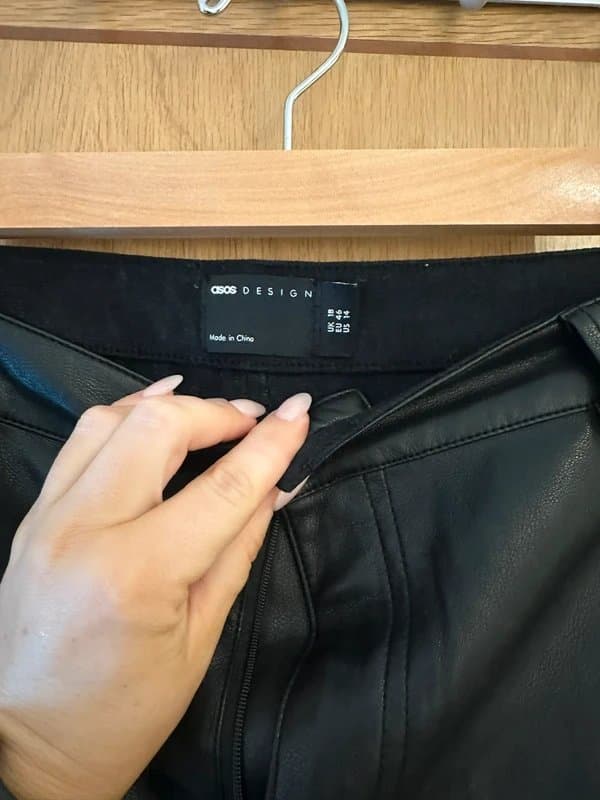 ASOS ASOS Leather trousers