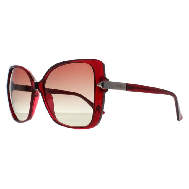 GUESS Guess Women's Butterfly Shiny Bordeaux Brown Gradient GU7820 in Red - 2
