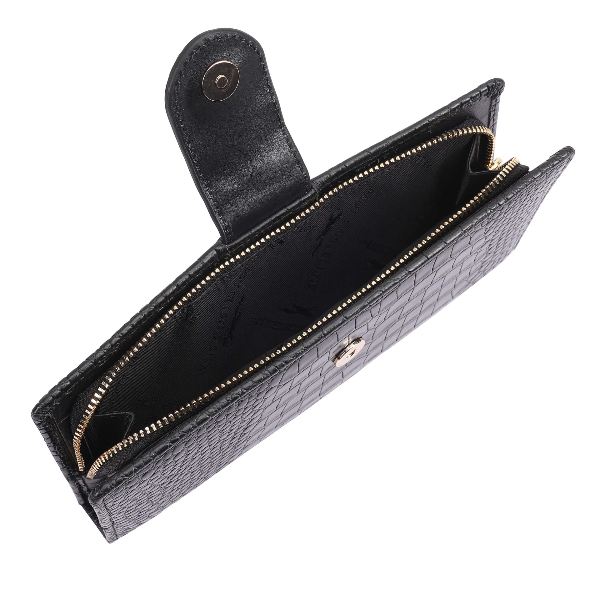 Paul Costelloe Paul Costelloe Women's Lana Leather Purse in Black - 4