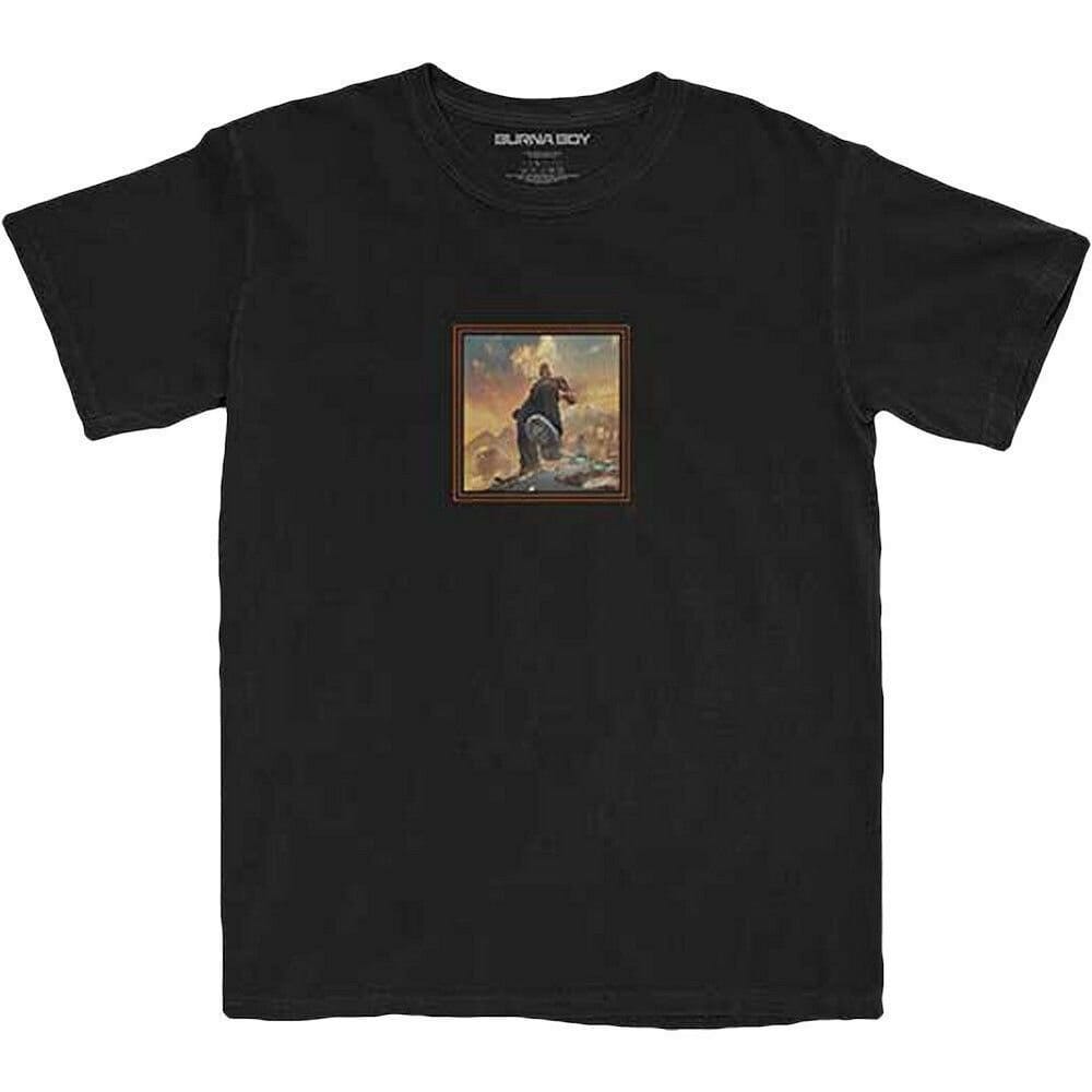 Burma Boy Men's Track List Cotton T-Shirt in Black