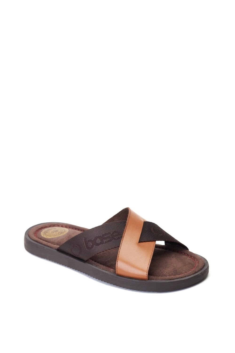 Base London Base London Men's Webb Slider in Tan - 1