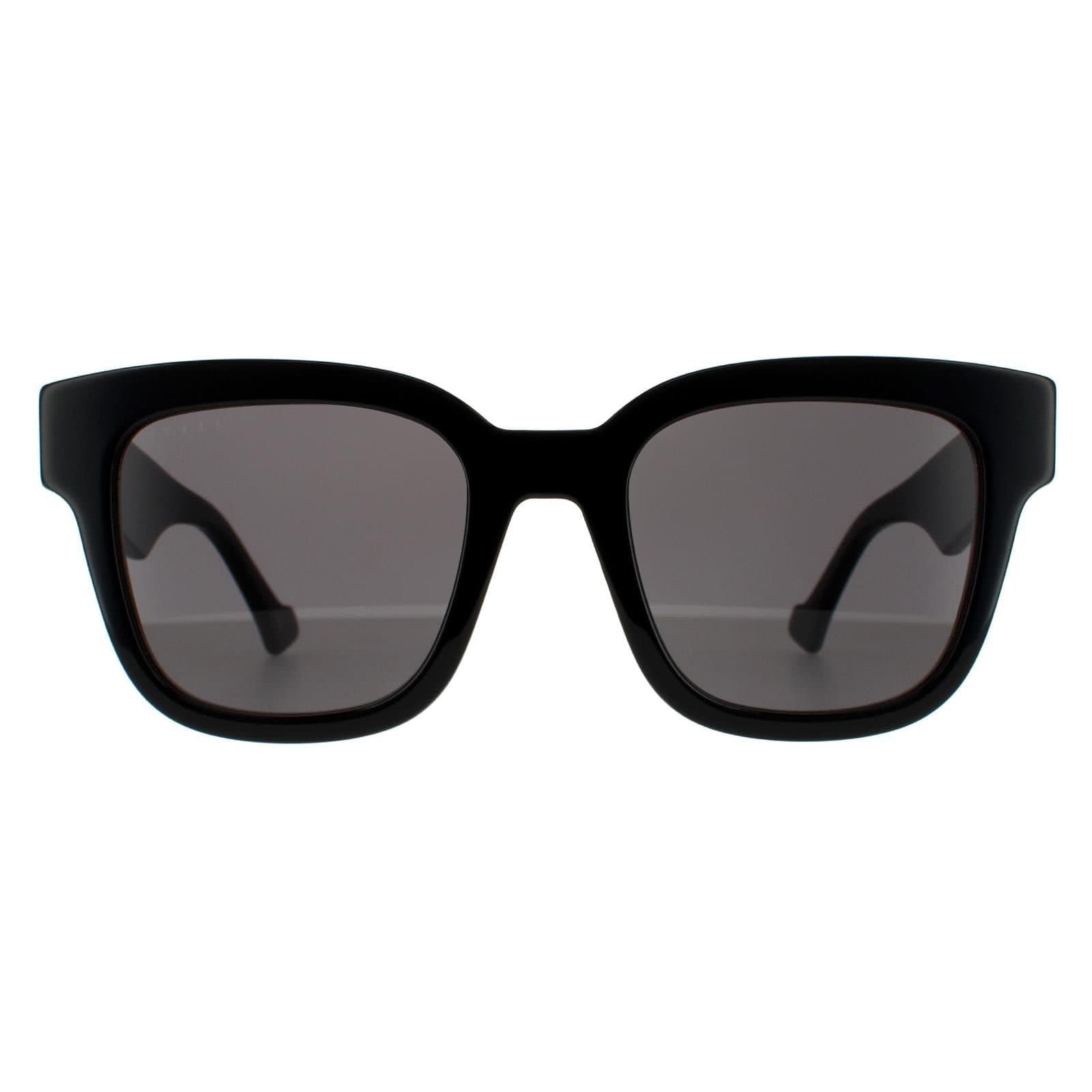 Gucci Gucci Women's Rectangle Black Grey GG0998S Sunglasses