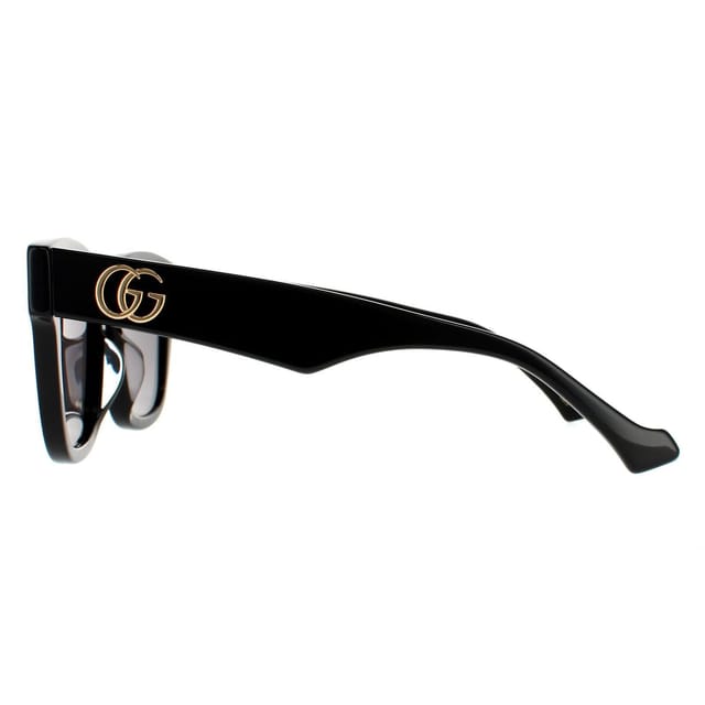 Gucci Gucci Women's Rectangle Black Grey GG0998S Sunglasses - 3