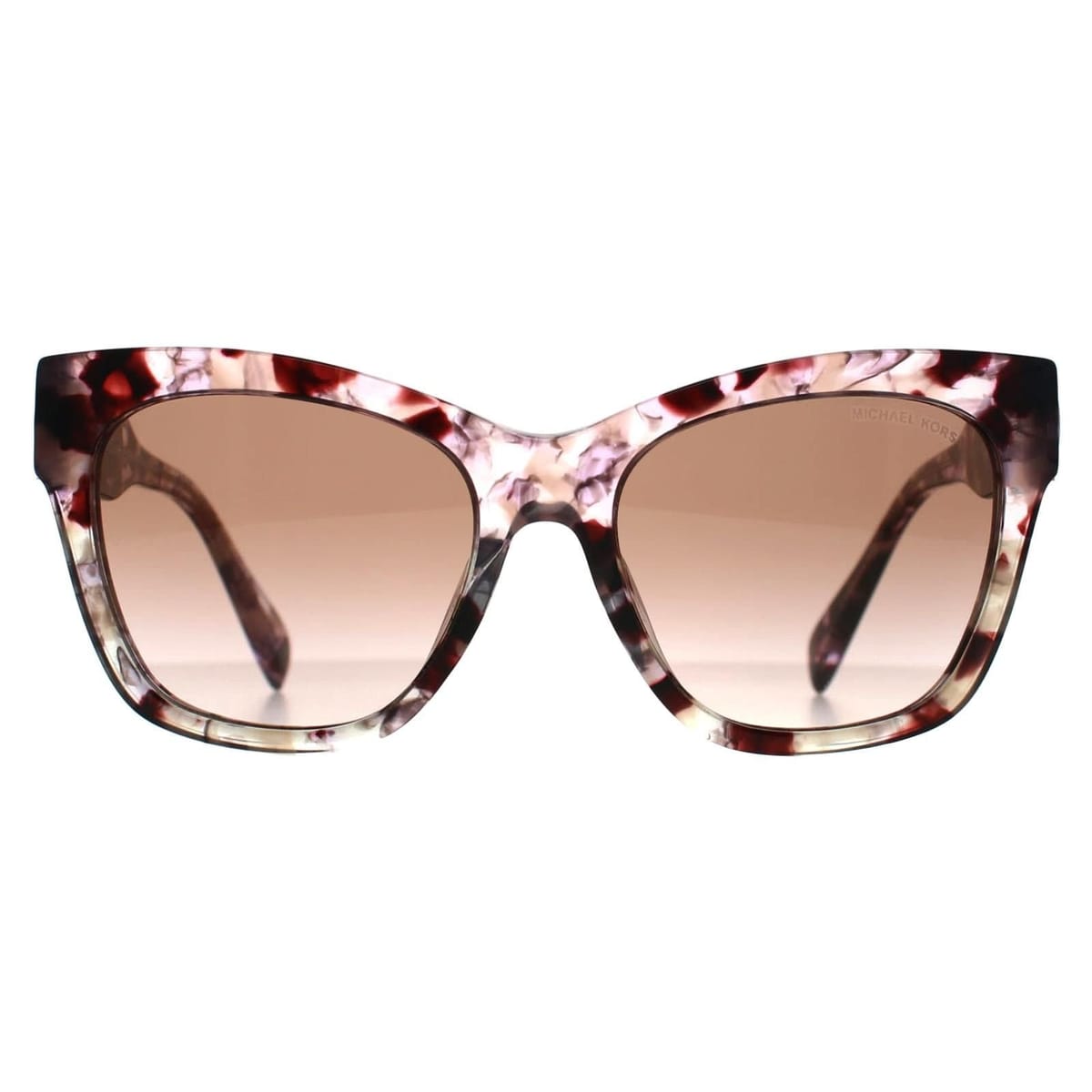 Michael Kors Michael Kors Women's Butterfly Pink Tortoise Brown Pink Gradient MK2182U Empire Square - 1
