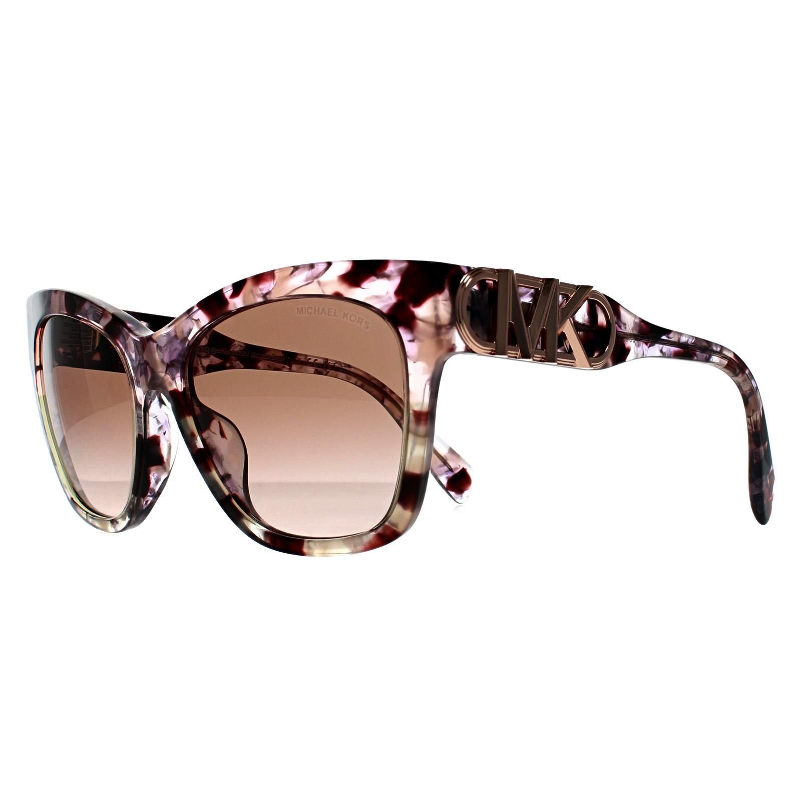 Michael Kors Michael Kors Women's Butterfly Pink Tortoise Brown Pink Gradient MK2182U Empire Square - 2